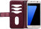 Samsung Galaxy S7 Hoesje - Mobilize - Gelly Zipper Serie - Kunstlederen Bookcase / 2in1 Case - Bordeaux - Hoesje Geschikt Voor Samsung Galaxy S7