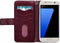 Samsung Galaxy S7 Hoesje - Mobilize - Gelly Zipper Serie - Kunstlederen Bookcase / 2in1 Case - Bordeaux - Hoesje Geschikt Voor Samsung Galaxy S7