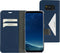 Samsung Galaxy S8 Hoesje - Premium Wallet/Boekhoesje - Eco Leer - Magneet Sluiting - Opberg vakken - Blauw - Mobiparts