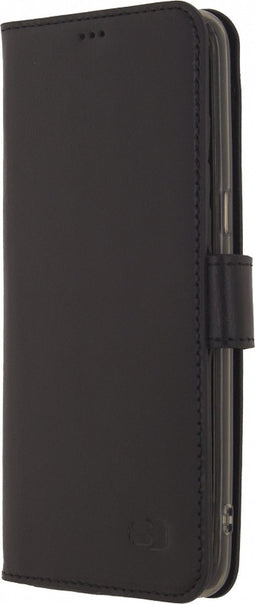 Samsung Galaxy S8 Hoesje - Senza - Pure Serie - Echt Leer Bookcase - Deep Black - Hoesje Geschikt Voor Samsung Galaxy S8