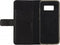 Samsung Galaxy S8 Plus Hoesje - Senza - Pure Serie - Echt Leer Bookcase - Deep Black - Hoesje Geschikt Voor Samsung Galaxy S8 Plus