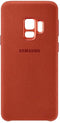 Samsung Galaxy S9 Hoesje - Samsung - Alcantara Serie - Alcantara Backcover - Rood - Hoesje Geschikt Voor Samsung Galaxy S9