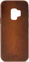 Samsung Galaxy S9 Hoesje - Senza - Desire Serie - Echt Leer Backcover - Burned Cognac - Hoesje Geschikt Voor Samsung Galaxy S9
