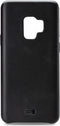 Samsung Galaxy S9 Hoesje - Senza - Pure Serie - Echt Leer Backcover - Deep Black - Hoesje Geschikt Voor Samsung Galaxy S9