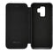 Samsung Galaxy S9 Hoesje - Senza - Pure Skinny Serie - Echt Leer Bookcase - Deep Black - Hoesje Geschikt Voor Samsung Galaxy S9