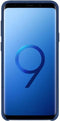 Samsung Galaxy S9 Plus Hoesje - Samsung - Alcantara Serie - Kunstlederen Backcover - Blauw - Hoesje Geschikt Voor Samsung Galaxy S9 Plus