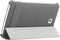 Samsung Galaxy Tab 3 7.0 Hoes - Rock - Texture Serie - Kunstlederen Bookcase - Grijs - Hoes Geschikt Voor Samsung Galaxy Tab 3 7.0
