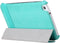 Samsung Galaxy Tab 3 8.0 Hoes - Rock - Texture Serie - Kunstlederen Bookcase - Turquoise - Hoes Geschikt Voor Samsung Galaxy Tab 3 8.0