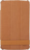 Samsung Galaxy Tab 3 8.0 Hoes - Rock - Texture Serie - Kunstlederen Bookcase - Bruin - Hoes Geschikt Voor Samsung Galaxy Tab 3 8.0