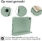 Samsung Galaxy Tab A9 Plus Tablet Hoes Kinderen - Accezz Kidsproof Backcover met handvat b2b - Groen /Olive Green