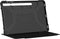 Samsung Galaxy Tab S8+ Hoes - UAG - Metropolis Serie - Hard Kunststof Bookcase - Zwart - Hoes Geschikt Voor Samsung Galaxy Tab S8+