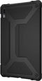 Samsung Galaxy Tab S8+ Hoes - UAG - Metropolis Serie - Hard Kunststof Bookcase - Zwart - Hoes Geschikt Voor Samsung Galaxy Tab S8+