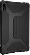 Samsung Galaxy Tab S8+ Hoes - UAG - Metropolis Serie - Hard Kunststof Bookcase - Zwart - Hoes Geschikt Voor Samsung Galaxy Tab S8+