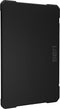 Samsung Galaxy Tab S8+ Hoes - UAG - Metropolis Serie - Hard Kunststof Bookcase - Zwart - Hoes Geschikt Voor Samsung Galaxy Tab S8+