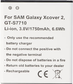 Samsung Galaxy XCover 2 replica batterij alleen geschikt voor EB485159LU batterij GT-S7710