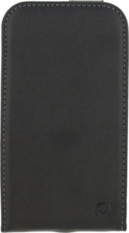 Samsung Galaxy Xcover 3 Hoesje - Mobilize - Gelly Classic Serie - Kunstlederen Flipcase - Zwart - Hoesje Geschikt Voor Samsung Galaxy Xcover 3