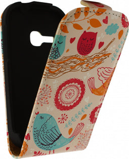 Samsung Galaxy Young S6310 Hoesje - Mobilize - Ultra Slim Serie - Kunstlederen Flipcase - Brids - Hoesje Geschikt Voor Samsung Galaxy Young S6310