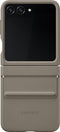 Samsung Galaxy Z Flip5 - Flap ECO-Leather Case - Etoupe