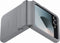 Samsung Galaxy Z Flip6 Vegan Leren Hoesje - Kindsuit case - Grijs