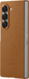 Samsung Galaxy Z Fold6 Vegan Leren Hoesje - Kindsuit case - Bruin