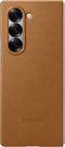 Samsung Galaxy Z Fold6 Vegan Leren Hoesje - Kindsuit case - Bruin