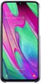 Samsung gradation cover - transparant/zwart - voor Samsung A405 Galaxy A40