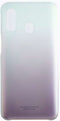 Samsung gradation cover - transparant/zwart - voor Samsung A405 Galaxy A40