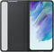 Samsung Hoesje Geschikt voor Samsung Galaxy S21 FE - Samsung Clear View Bookcase - zwart