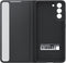 Samsung Hoesje Geschikt voor Samsung Galaxy S21 FE - Samsung Clear View Bookcase - zwart
