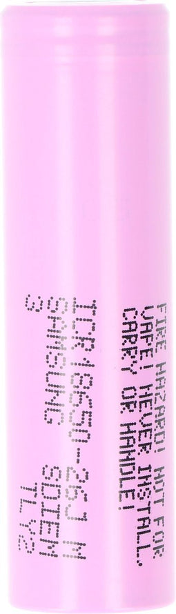 Samsung ICR18650-26J - 2600mAh, 3.6V - 3.7V onbeschermd