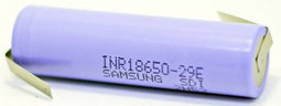 Samsung INR18650-29E ZLF Speciale oplaadbare batterij 18650 Flat-top, Geschikt voor hoge temperaturen, Z-soldeerlip Li-