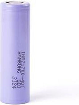 Samsung INR21700-40T Speciale oplaadbare batterij 21700 Flat-top Li-ion 3.6 V 4000 mAh