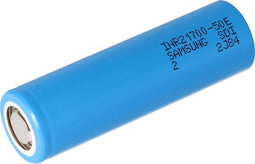 Samsung INR21700 50E 5000 mAh max. 15A 3,6-3,7 volt 21,25x70,8 mm