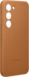 Samsung Leather Cover - geschikt voor Samsung Galaxy S23 - Oranje