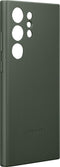 Samsung Leather Cover geschikt voor Samsung Galaxy S23 Ultra - Groen
