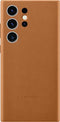 Samsung Leather Cover - Samsung Galaxy S23 Ultra - Oranje