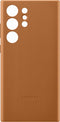 Samsung Leather Cover - Samsung Galaxy S23 Ultra - Oranje