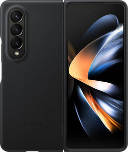 Samsung Leather Cover - Samsung Galaxy Z Fold4 - Black