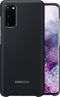 Samsung LED Hoesje - Samsung Galaxy S20 - Zwart