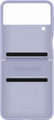 Samsung Leren Cover - Samsung Galaxy Z Flip4 - Bora Purple
