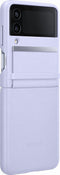 Samsung Leren Cover - Samsung Galaxy Z Flip4 - Bora Purple