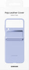 Samsung Leren Cover - Samsung Galaxy Z Flip4 - Bora Purple