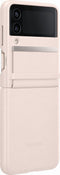 Samsung Leren Cover - Samsung Galaxy Z Flip4 - Peach