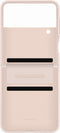 Samsung Leren Cover - Samsung Galaxy Z Flip4 - Peach
