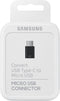 Samsung Micro USB naar USB Type C Adapter Zwart
