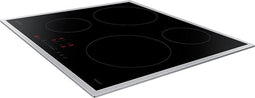 Samsung NZ64H37075K/EG kookplaat Zwart, Roestvrijstaal Ingebouwd Inductiekookplaat zones 4 zone(s)