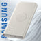 Samsung Originele EB-U2510XU Wireless Battery Pack 10000mAh (2x USB-C) - Beige