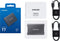 Samsung Portable T7 - Externe SSD - USB C 3.2 - Inclusief USB C en USB A kabel - Geschikt voor iPhone 15 - 4 TB - Grijs