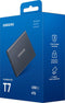 Samsung Portable T7 - Externe SSD - USB C 3.2 - Inclusief USB C en USB A kabel - Geschikt voor iPhone 15 - 4 TB - Grijs