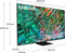 Samsung QE75QN90B - 75 inch - 4K Neo QLED - 2022 - Buitenlands model